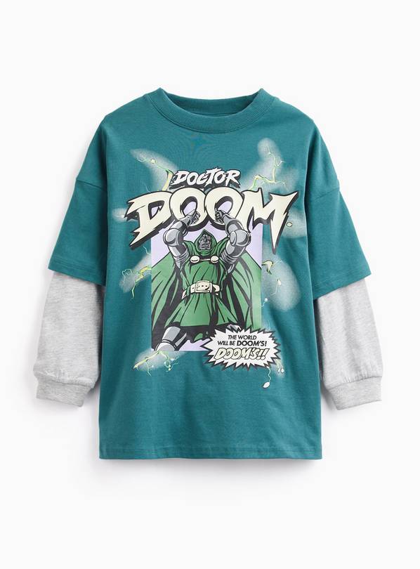 Disney Avengers: Doomsday Graphic Print T-Shirt 6 years